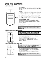 Предварительный просмотр 30 страницы Hotpoint BU71 Instructions For Installation And Use Manual