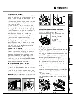 Предварительный просмотр 9 страницы Hotpoint BWD 129 Instructions For Installation & Use