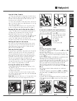 Предварительный просмотр 9 страницы Hotpoint BWM 129 Instructions For Installation And Use Manual