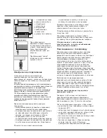 Preview for 14 page of Hotpoint C 34S G1 Operating Instructions Manual