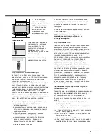 Preview for 25 page of Hotpoint C 34S G1 Operating Instructions Manual