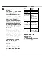 Предварительный просмотр 14 страницы Hotpoint C3VM57RU/HA Operating Instructions Manual