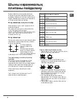 Предварительный просмотр 32 страницы Hotpoint C3VM57RU/HA Operating Instructions Manual