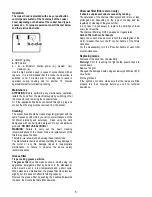 Предварительный просмотр 5 страницы Hotpoint Cannon BHC100 User Handbook For  Installation And Operation