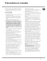 Предварительный просмотр 47 страницы Hotpoint CE6IFA.1 X F/HA Operating Instructions Manual