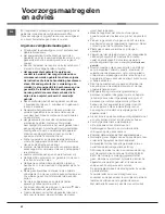 Предварительный просмотр 62 страницы Hotpoint CE6IFA.1 X F/HA Operating Instructions Manual