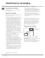 Предварительный просмотр 64 страницы Hotpoint CE6IFA.1 X F/HA Operating Instructions Manual