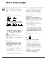 Preview for 6 page of Hotpoint CEM 645 D C Operating Instructions Manual