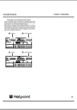 Preview for 10 page of Hotpoint CF1A 100 H UK Installation Instructions Manual