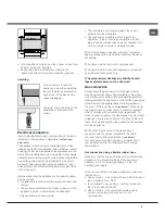 Предварительный просмотр 5 страницы Hotpoint CG64SG1 UA/HA Operating Instructions Manual