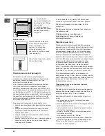 Предварительный просмотр 26 страницы Hotpoint CG64SG1 UA/HA Operating Instructions Manual