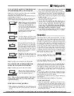 Предварительный просмотр 11 страницы Hotpoint CH 10450 GF S Operating Instructions Manual