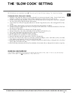 Preview for 21 page of Hotpoint CH 10750 GF S Operating Instructions Manual