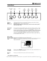 Предварительный просмотр 13 страницы Hotpoint CH50GCIK Instructions For Installation And Use Manual