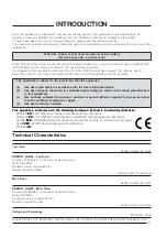 Предварительный просмотр 3 страницы Hotpoint CH60 EKS Use And Installation Instructions