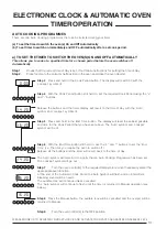 Предварительный просмотр 13 страницы Hotpoint CH60 EKS Use And Installation Instructions