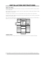 Preview for 10 page of Hotpoint CH60DPCF Use And Installation Instructions