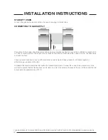 Preview for 12 page of Hotpoint CH60DPCF Use And Installation Instructions