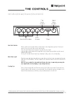 Preview for 15 page of Hotpoint CH60DPCF Use And Installation Instructions