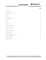 Preview for 2 page of Hotpoint CH60GPCF Use And Installation Instructions