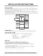 Preview for 7 page of Hotpoint CH60GPCF Use And Installation Instructions