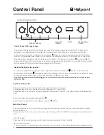 Preview for 12 page of Hotpoint CH60GPCF Use And Installation Instructions