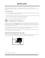 Preview for 19 page of Hotpoint CH60GPCF Use And Installation Instructions