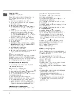 Предварительный просмотр 75 страницы Hotpoint CI6IFA.1 SK/HA Operating Instructions Manual