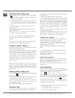 Preview for 6 page of Hotpoint CIB 64 C. S Instructions For Installation And Use Manual