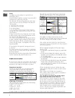 Предварительный просмотр 4 страницы Hotpoint CIC 631 T X Operating Instructions Manual