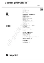 Hotpoint CIO 642 DD B Operating Instructions Manual предпросмотр