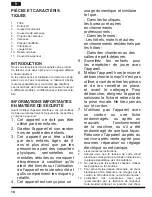 Предварительный просмотр 10 страницы Hotpoint CM TDC EU Operating Instructions Manual