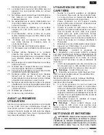 Предварительный просмотр 11 страницы Hotpoint CM TDC EU Operating Instructions Manual