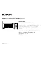 Preview for 2 page of Hotpoint COUNTER SAVER PLUS RVM1625SJ Dimension Manual