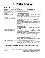 Preview for 18 page of Hotpoint Counter Saver RVM58 Use And Care Manual