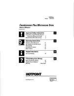 Hotpoint Countersaver Plus RVM1625 Owner'S Manual предпросмотр