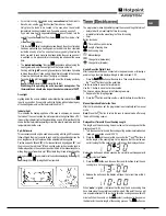 Предварительный просмотр 19 страницы Hotpoint CP 9 VP6 DE/HA S Operating Instructions Manual