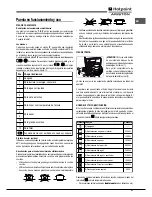 Предварительный просмотр 27 страницы Hotpoint CP 9 VP6 DE/HA S Operating Instructions Manual