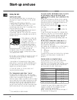 Предварительный просмотр 22 страницы Hotpoint CP87SEA/HA Operating Instructions Manual