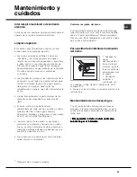 Предварительный просмотр 59 страницы Hotpoint CP87SEA/HA Operating Instructions Manual