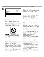 Предварительный просмотр 68 страницы Hotpoint CP87SEA/HA Operating Instructions Manual