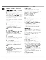 Предварительный просмотр 70 страницы Hotpoint CP87SEA/HA Operating Instructions Manual