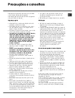 Предварительный просмотр 73 страницы Hotpoint CP87SEA/HA Operating Instructions Manual