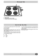 Preview for 5 page of Hotpoint Creda EC604 Instructions For Installation And Use Manual