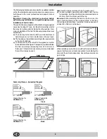 Preview for 8 page of Hotpoint Creda EC604 Instructions For Installation And Use Manual