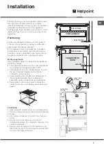 Preview for 3 page of Hotpoint CRM 641 D C Operating Instructions Manual