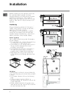 Preview for 2 page of Hotpoint CRO 642 D B Operating Instructions Manual