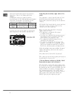 Preview for 4 page of Hotpoint CRO 642 D B Operating Instructions Manual