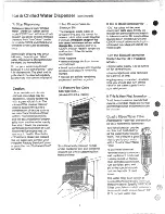 Предварительный просмотр 8 страницы Hotpoint CSF24D Use And Care Manual