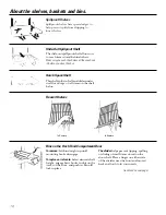 Предварительный просмотр 10 страницы Hotpoint CSM22GRD WW Owner'S Manual